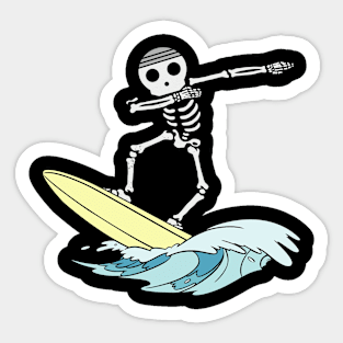 I Love Surfing Sticker